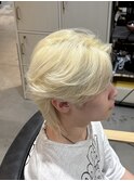 メンズカット＋ブリーチオンカラー