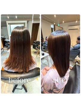 アレッタ 大森町(aletta) カラーで傷んだ髪をキレイにしたい！
