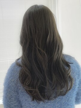 ヘアーアイスカルテット(HAIR ICI QUARTET) 冬の透明感◎ダークオリーブグレージュくびれレイヤー韓国