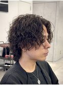 MEN’S HAIR/波巻ツイストスパイラル/フェザーパーマ/渋谷