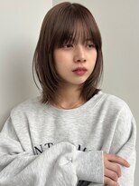 ラフ フロム ガーデン(Laf from GARDEN) ボブ/ミディアム/レイヤーカット/顔周りカット/透明感カラー