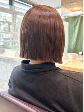 ファースト 仙台店(first) 顎下1センチ×外ハネボブ