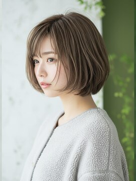 ライクバイコトナ 越谷(RIKE by kotona) 30代40代50代絶壁解消ひし形小顔前下がりショートボブ【越谷】