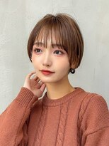 ギークス(GEEKS)&nbsp;【GEEKS渋谷】ウォームブラウン/冬カラー/大人ショートボブ/小顔