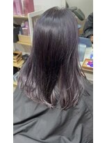 スナリー(Snaly) ブリーチ履歴あり/ポイントハイライト/ブルーバイオレット