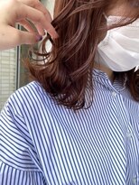 アニー 松戸(ANNI)&nbsp;外ハネボブ/セクションカラー/グラデーションカラー/ベージュ