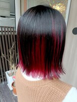 イルファ 長吉店(ehl:fa)&nbsp;アンブレラカラー　ボブスタイル