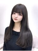 オリーブグレージュ×レイヤーカット