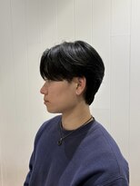 ビューバイネオリーブ 用賀店(Beau'r by neolive)&nbsp;サーフカール刈り上げセンターパートリバースセンターパート