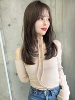ロンドソル 四日市(Lond Sol)&nbsp;【廣田】ミントベージュ　レイヤー　小顔