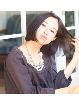 アリエッタ(aRietta) 【aRIetta】シンプルで大人可愛いワンカールボブ/ころんとボブ