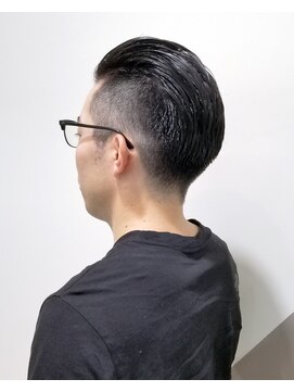 ルルクス ヘアーサロン(LuLux) 清潔感Xおしゃれ！大人のオールバックスタイル