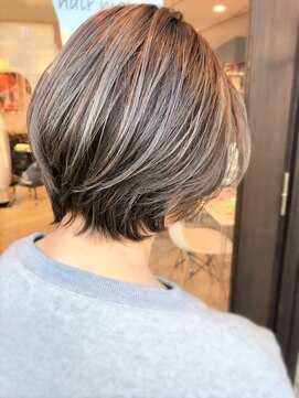 ヘア メイク ココ(hair make coco) 透明感★モノトーングレー