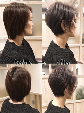 アクティフ(actif) 40代50代60代70代 大人の似合わせショートヘア