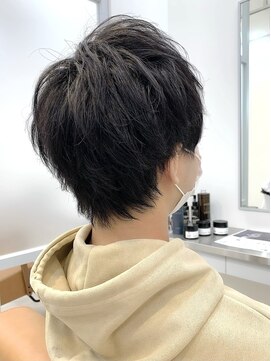 ロミーオム 本厚木(ROMMY. Homme) 束感カット☆マッシュウルフで簡単スタイリング!ロミーオム