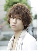 前髪長めのジェンダーレスショート
