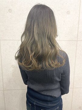 アンリ(Anli) 【Anli☆岩瀬萌】オリーブグレージュ ナチュラルグラデーション