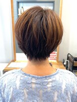 グラッシー センター北店(GLASSI)&nbsp;【GLASSI】大人かわいい美髪ショートボブ★ネビージュ★坂田