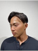 束感刈り上げビジネス七三ツーブロックアップバング1013