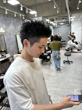 フォンド 津田沼(fond.) ハイライト/ツーブロックマッシュ/束感/波巻き/