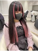 ピンクインナーカラー