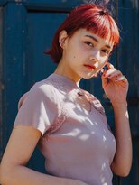 ポイントファイブバイソレイユ 藤沢店(.5 by SOLEIL)&nbsp;ピンクヘアで個性派ボブ