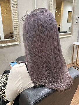 ロナバイソル(lona by SoL) ハイトーンラベンダーピンク/ブリーチカラー