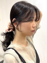 ビューブルー 亀戸錦糸町(VIEW BLUE)&nbsp;美髪カールグレージュエアリーロングセミディ似合わせ前髪