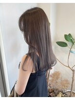 エメ 小山(Aimer)&nbsp;イルミナカラー/グレージュ/ブリーチなし/小山/学割U24/髪質改善