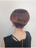 【佐藤哲朗】ジェンダーレスショート×インナーカラー