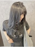 アッシュグレージュ♪ブルーブラック♪就活カラー♪レイヤー学割