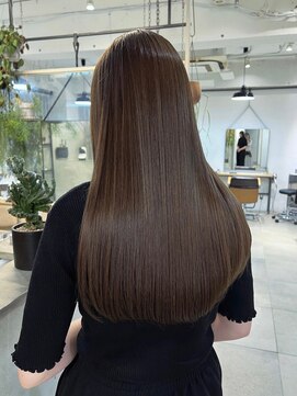 ロマリア(Lomalia) 【Lomalia表参道】シアーカラー/縮毛矯正/くすみブラウン