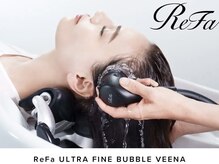 【ReFaウルトラファインバブル】で地肌から頭皮環境を整え、血行促進/髪質改善へ導く♪
