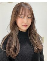 エアー 青山(AIR) 透明感グレージュカラー