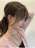 【Yuine】小顔に！骨格に似合わせた2wayバング