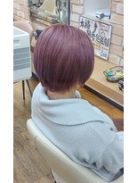 ヘアーブランシェ 貝塚店(HAIR Branche) ピンクカラー