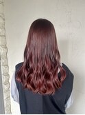 レッドブラウンカラー♪
