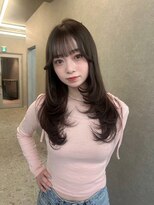 ボタン ハカタ(VOTAN hakata) レイヤーカット/グレージュカラー/透明感カラー