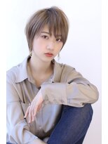 オーロ Costa西宮北口(ORO)&nbsp;20代30代40代50代斜めバンググレージュカラーシルキーベージュ