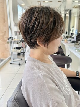 ハピネス 西大寺店(Happiness) 【50代・60代奈良】艶ショートボブ/髪質改善/ミセス/白髪ぼかし