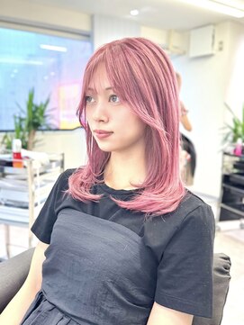 エルサザリープ 三宮(Elsa the leap) ピンクラベンダー/くすみカラー/透明感カラー/暖色カラー