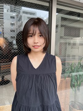 アドア 横浜(ADORE) 【ADORE横浜】ボブレイヤー×地毛風カラー