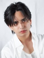 オーシャントーキョー 渋谷(OCEAN TOKYO)&nbsp;ビジネスフェザーパーマショートセンターパート刈り上げ