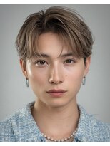 オーシャントーキョーオーバー 渋谷(OCEAN TOKYO OVER) 韓国センターパートコンマバングフェザーパーマニュアンスパーマ