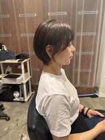 シールドヘアー 沖縄 新都心(C'LD Hair)&nbsp;那覇美容室/おもろまち美容室/小顔ショート/ショート/似合わせ