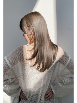 シェーン 仙台駅広瀬通店(schon) 透け感グレージュ