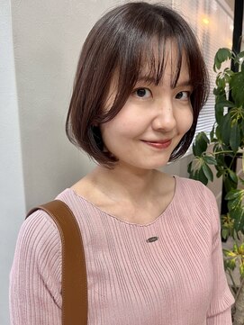 ダイアモンドリリーキートス(Diamond Lily kiitos) ミディアムヘア/暗めカラー/グランマッシュ/一宮/レイヤー