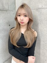 ロンドルピナス 小倉(Lond Lupinus) 黒髪カタログ/オリーブグレー/ココアベージュ/小顔に見せるヘア