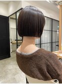 ヘイリーボブ/切りっぱなしボブ/大阪枚方美容室