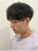 [MEN’S HAIR/波巻ツイストスパイラル/フェザーパーマ/伊勢崎]